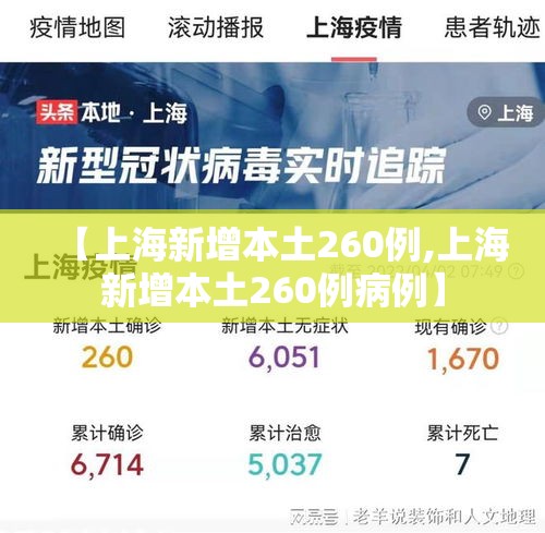 【上海新增本土260例,上海新增本土260例病例】 【上海新增本土260例,上海新增本土260例病例】