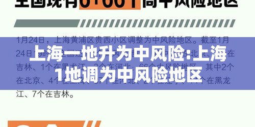 上海一地升为中风险:上海1地调为中风险地区