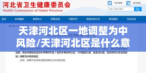 天津河北区一地调整为中风险/天津河北区是什么意思